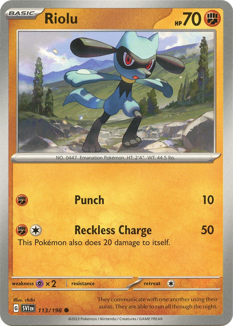 Riolu - 113/198 [SVI - 113/198]