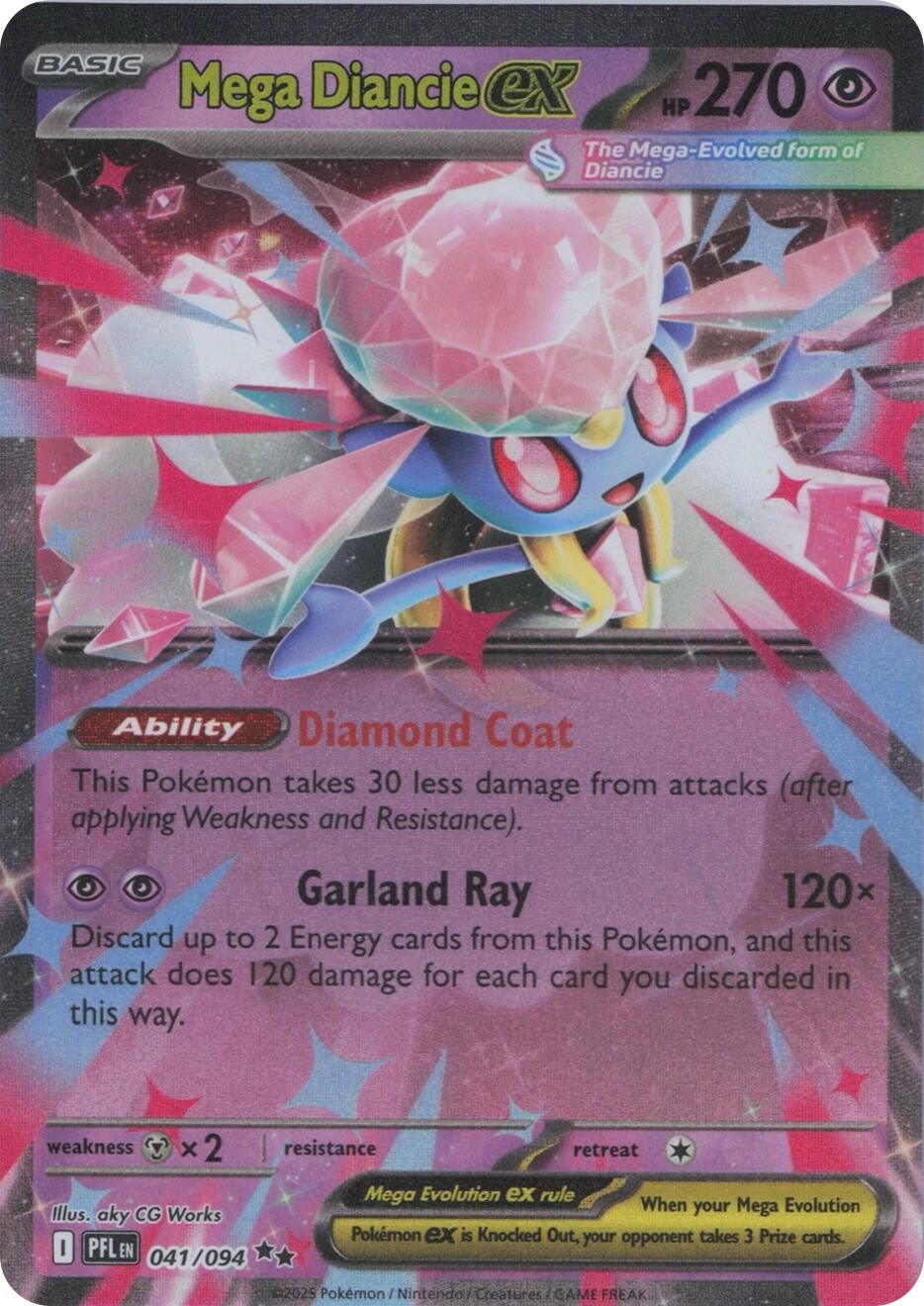 Mega Diancie ex [PFL - 041/094]