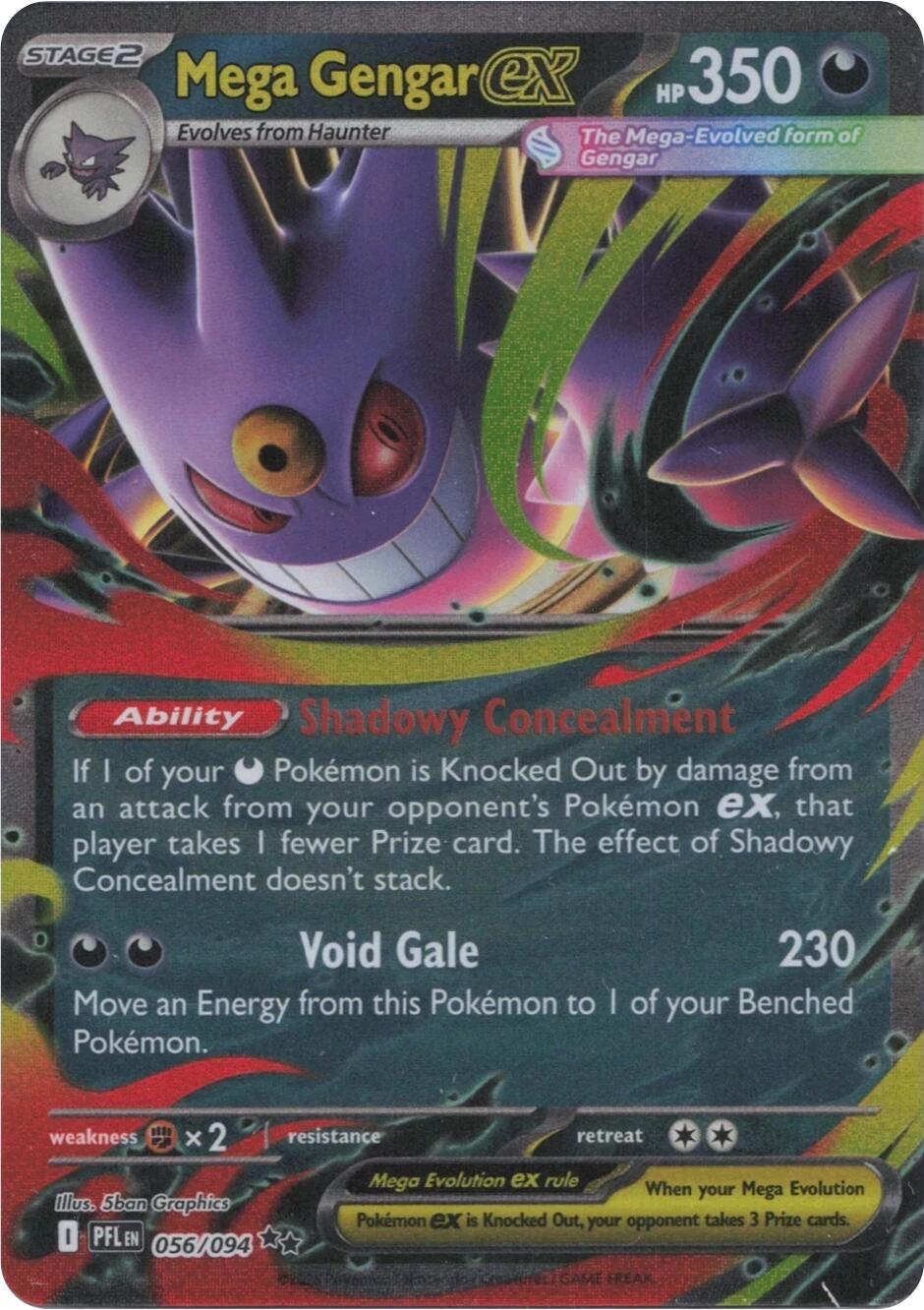 Mega Gengar ex [PFL - 056/094]