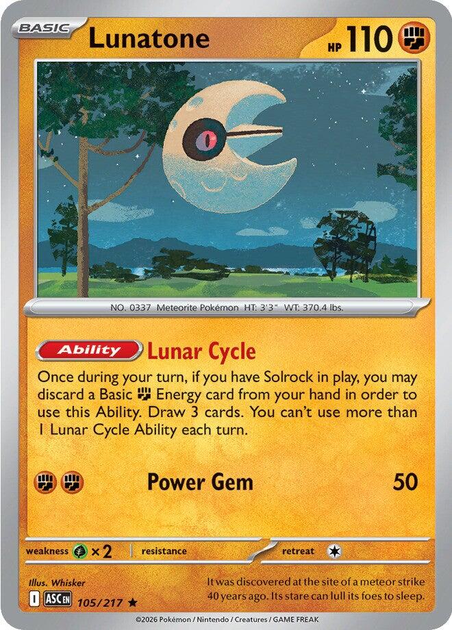 Lunatone [ASC - 105/217]