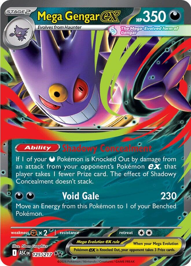 Mega Gengar ex - 125/217 [ASC - 125/217]