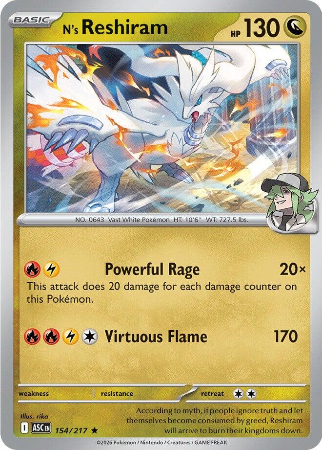 N's Reshiram [ASC - 154/217]