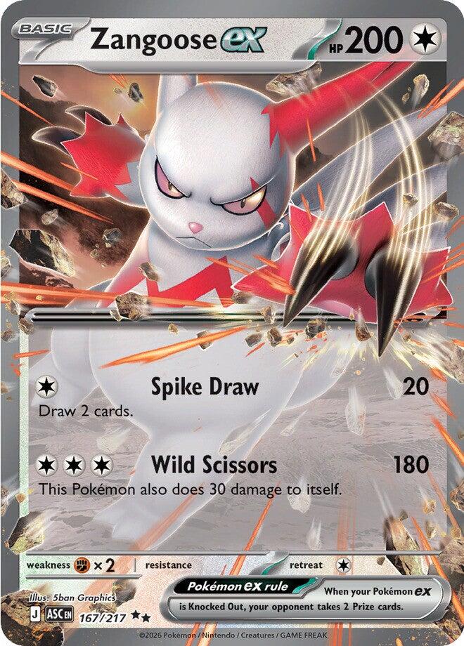 Zangoose ex [ASC - 167/217]