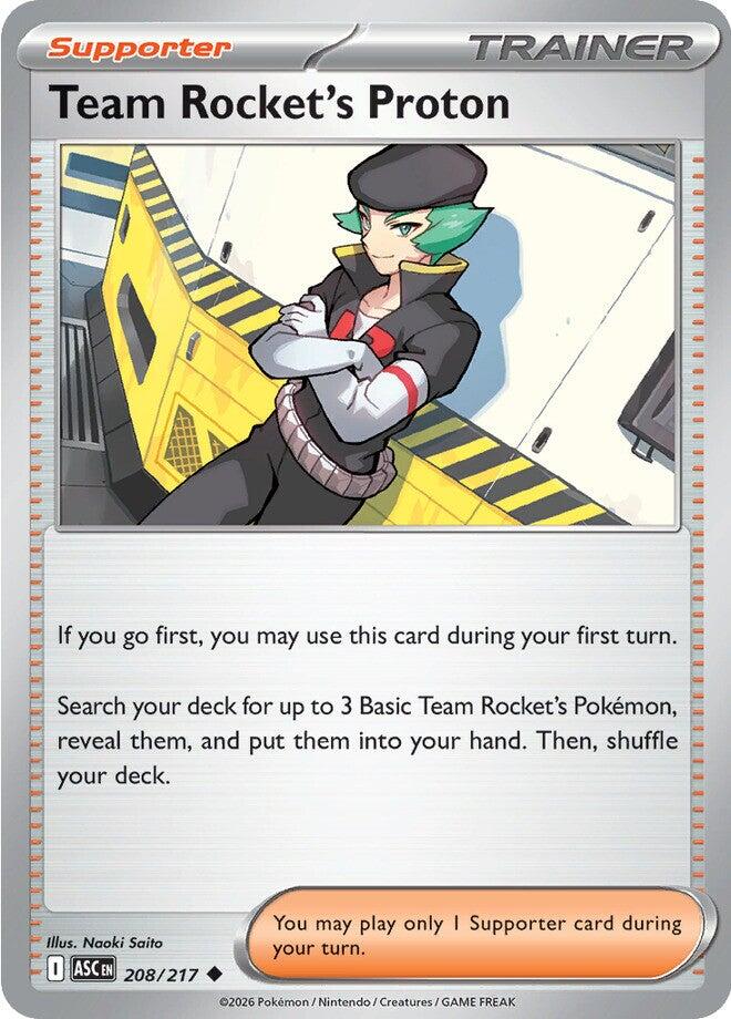 Team Rocket's Proton [ASC - 208/217]
