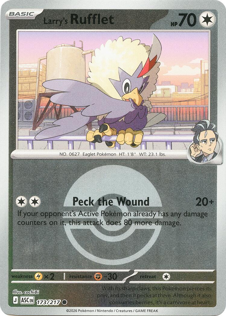 Larry's Rufflet (Poke Ball) [ASC - 173/217]