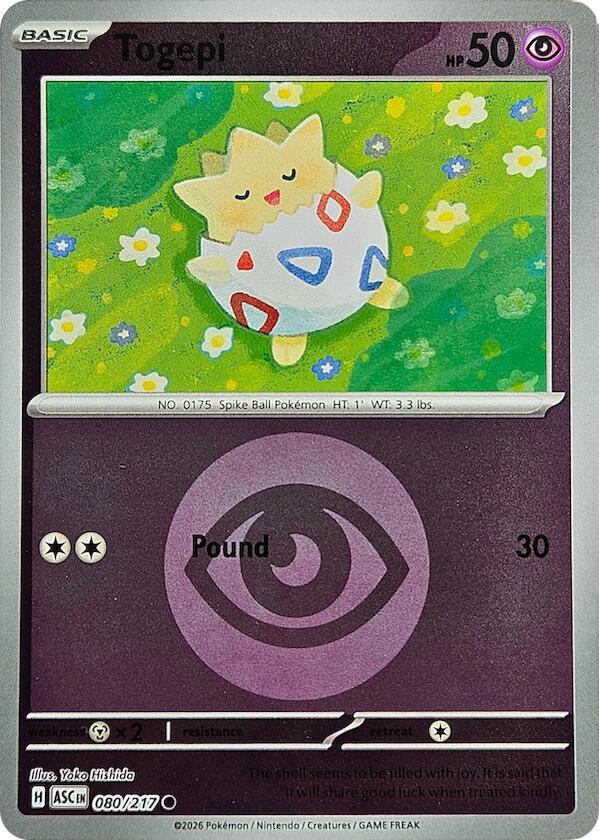 Togepi (Energy Symbol Pattern) [ASC - 080/217]