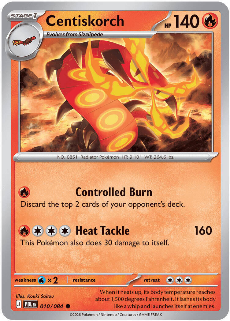 Centiskorch [PBL - 010/084]