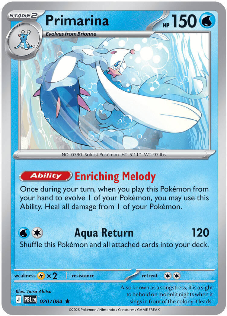 Primarina - 020/084 [PBL - 020/084]
