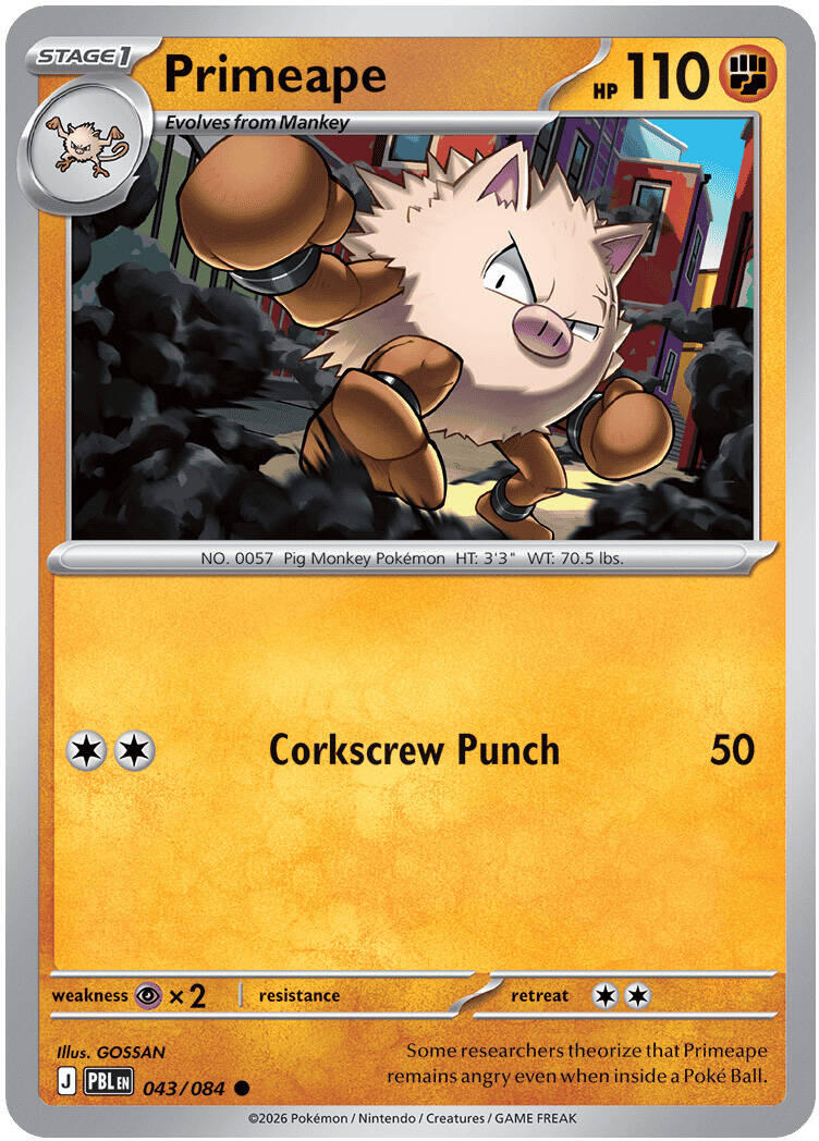 Primeape [PBL - 043/084]